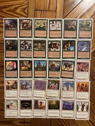 164 carte Magic vintage Sesta Edizione VI