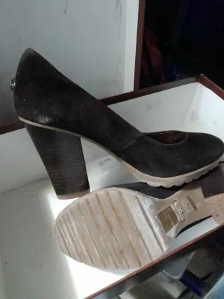 Zapatos Roberto Torreta Tacon Piel Talla 40