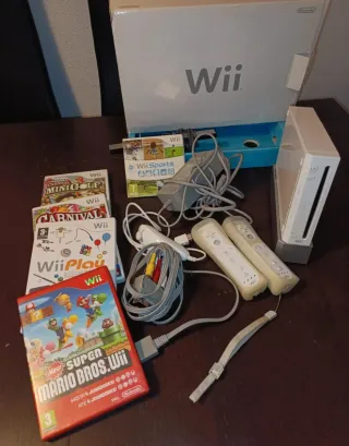 Consola Nintendo Wii + Juegos y Accesorios