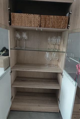 Vitrina Logan Cambrian-Blanco