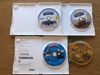 Pack juegos Skylanders para Nintendo Wii