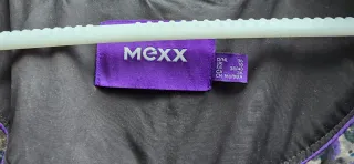 Abrigo corto plumífero MEXX negro