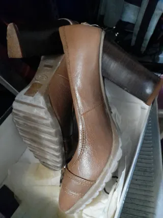 Zapatos de tacón Roberto Torrera piel T.40