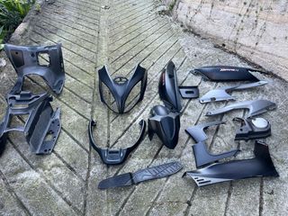 Carenado Kymco Xciting 500R ABS Negro