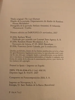 El secreto de los chamanes - Barbara Wood