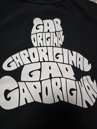 Camiseta GAP Negra Talla M