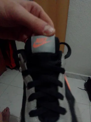 Zapatillas Nike Mujer Negro Naranja