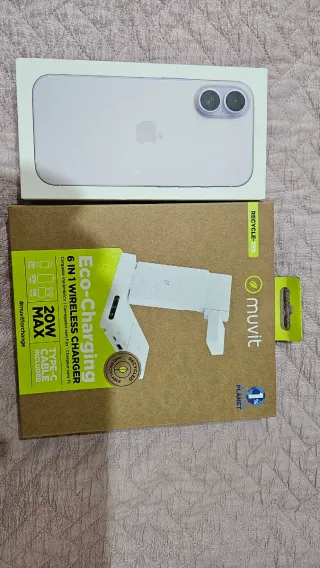 Cargador Inalámbrico Muvit 6 en 1