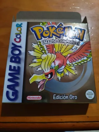 Pokemon edición Oro Game Boy Color