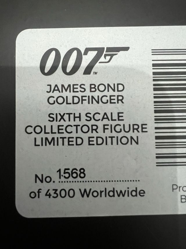 James Bond 007 Goldfinger Big Chief Studios 1/6