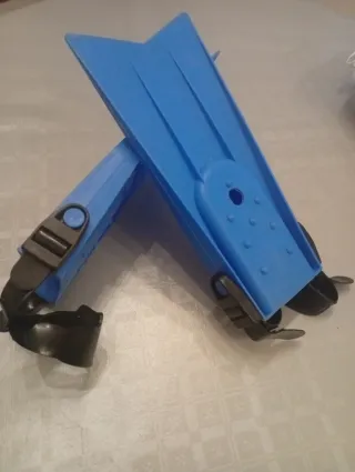 Aletas natación niño/niña azul