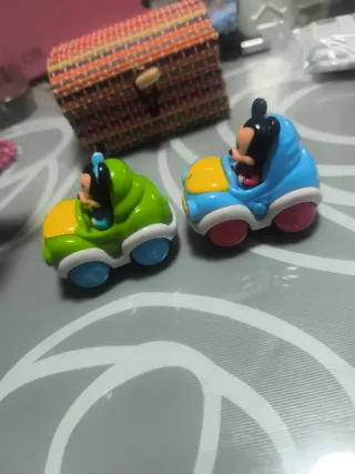 Coches Mickey y Minnie
