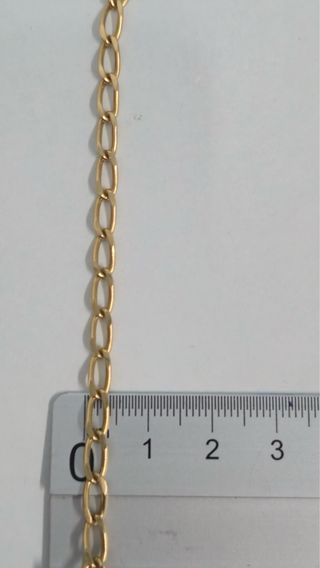 Cadena Bilbao Oro 18k 17,22gr 4mm