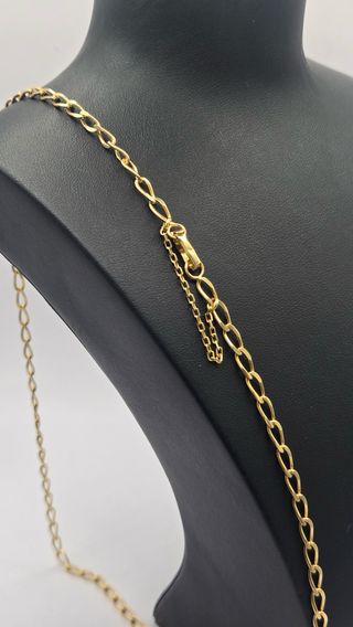 Cadena Bilbao Oro 18k 17,22gr 4mm