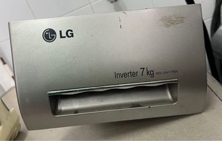 Puerta Lavadora LG Inverter 7kg Plata
