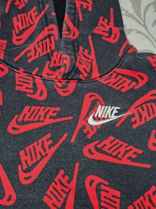 Conjunto Chándal Nike Negro y Rojo