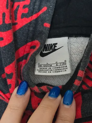 Conjunto Chándal Nike Negro y Rojo