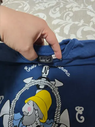 Sudadera Anabel Lee azul marinero