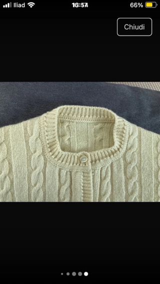 Set vintage gonna e cardigan tg. S