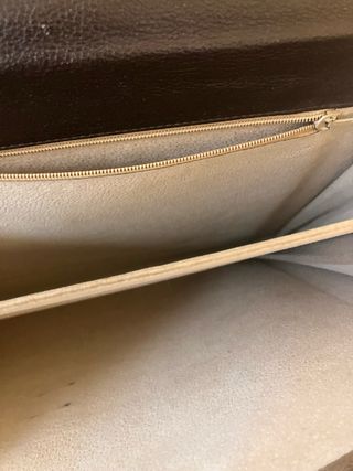 Cartera Loewe vintage piel marrón