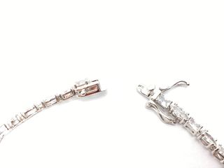 pulsera plata 925mm con piedra con circonita