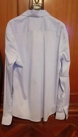 Camisa H&M azul clara talla M