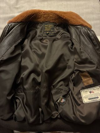 Cazadora Top Gun Cockpit Talla 38 Negra