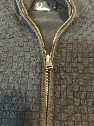 Jersey Fred Perry Cremallera - Talla S