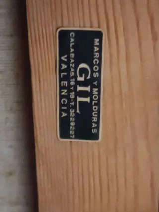 Cuadro antiguo G. Esteban