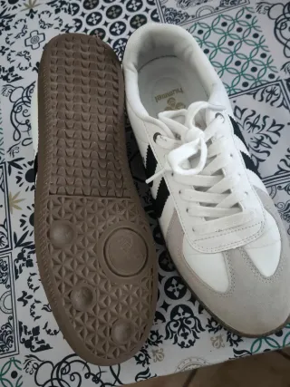 Zapatillas Hummel Talla 41 Gris/Blanco