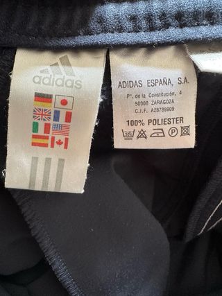 Chaqueta Vintage Adidas con cremallera talla L/XL