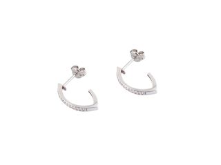 pendientes oro 18k con piedra con circonita