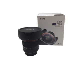 objetivos meike 8mm f/3.5 fisheye para nikon f