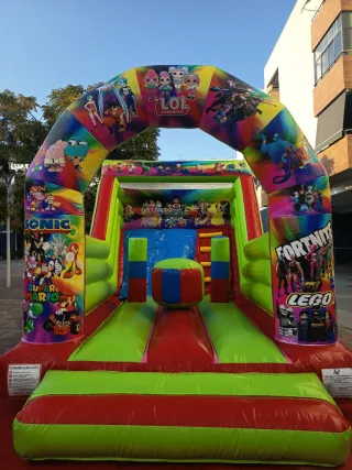 Alquiler castillos hinchables LUEZ