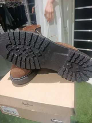 Botines Piel Hombre Pepe Jeans Marrones Talla 43