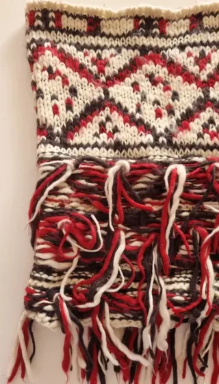 Bufanda Oysho Flecos Multicolor