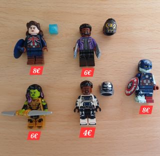 Figuras Lego Marvel