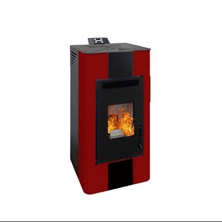 ESTUFA PELLET CANALIZABLE ENERGY FIRE 15KW BURDEOS