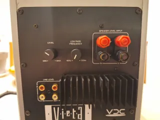 VIETA subwoofer 150w autoamplicable gran potencia!