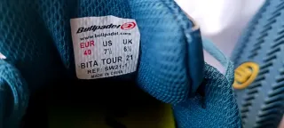 Zapatillas Bullpadel Talla 40 Azul/Verde