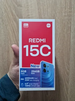 Redmi 15C 256GB Azul NFC 120Hz