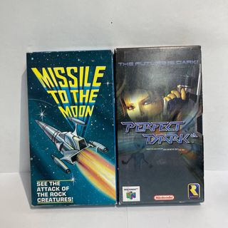VHS Missile to the Moon y Perfect Dark
