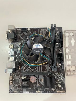 Placa base Gigabyte H310M S2H + Intel Core i5-8500