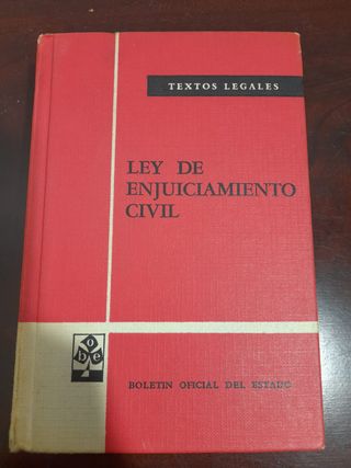 Ley de Enjuiciamiento Civil BOE 1982