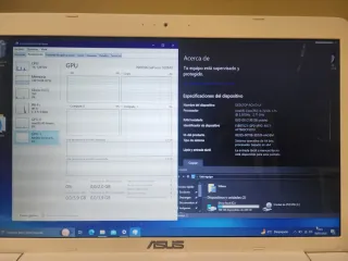 Portátil Asus Gaming, perfecto estado, i5,8gb,500g