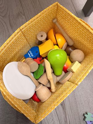 Cocinita de madera para niños