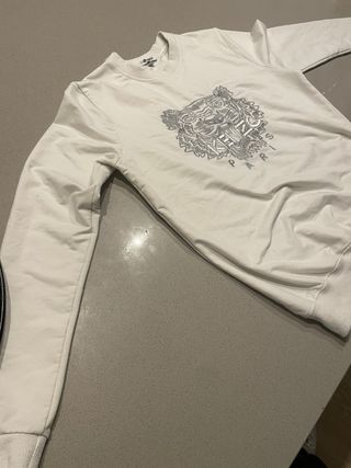 Sudadera Kenzo Blanca. Calza S.