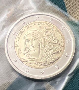 2€ ITALIA I I 2018 MINISTERIO DE SALUD.