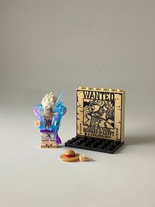 Luffy Lightning blue - Figurine Type Lego One Pie