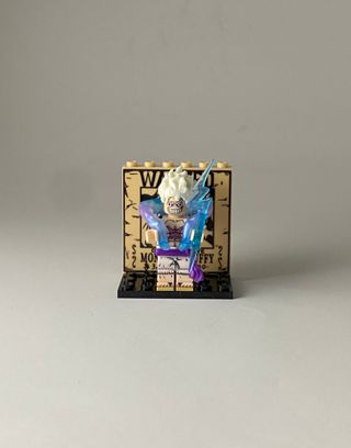 Luffy Lightning blue - Figurine Type Lego One Pie